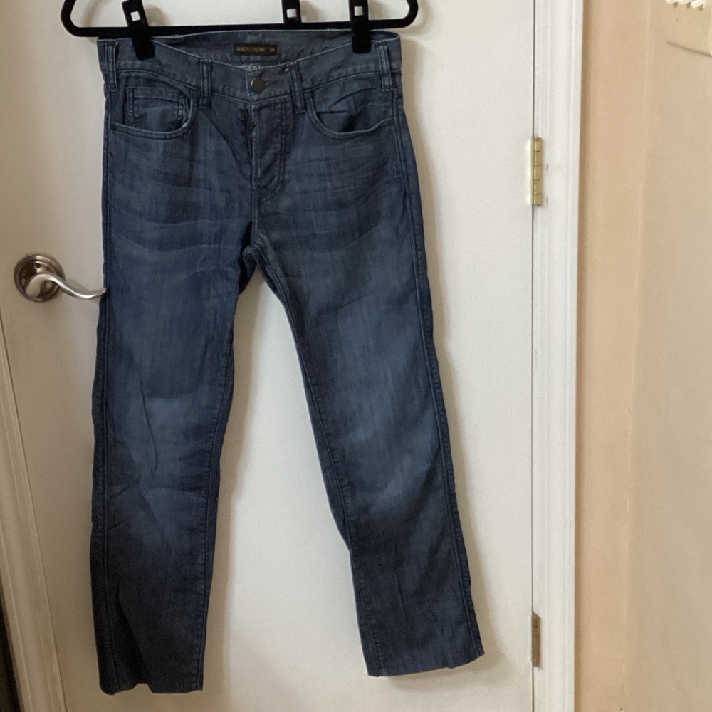 Genetic Denim Dark Blue Straight Jeans